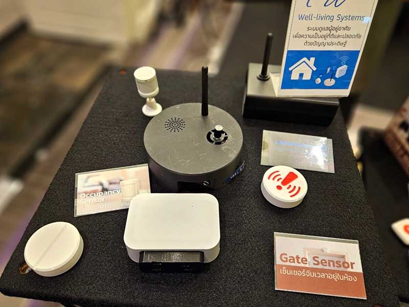 เอ็มเทค สวทช. แถลงผลการศึกษาโครงการประยุกต์และทดสอบประสิทธิผลของระบบดูแลผู้อยู่อาศัย