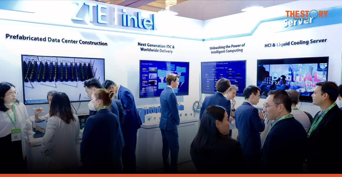 ZTE ร่วมงาน W.Media Thailand Cloud & Datacenter Convention 2024 เปิดตัวโซลูชันโครงสร้างพื้นฐานดิจิทัล