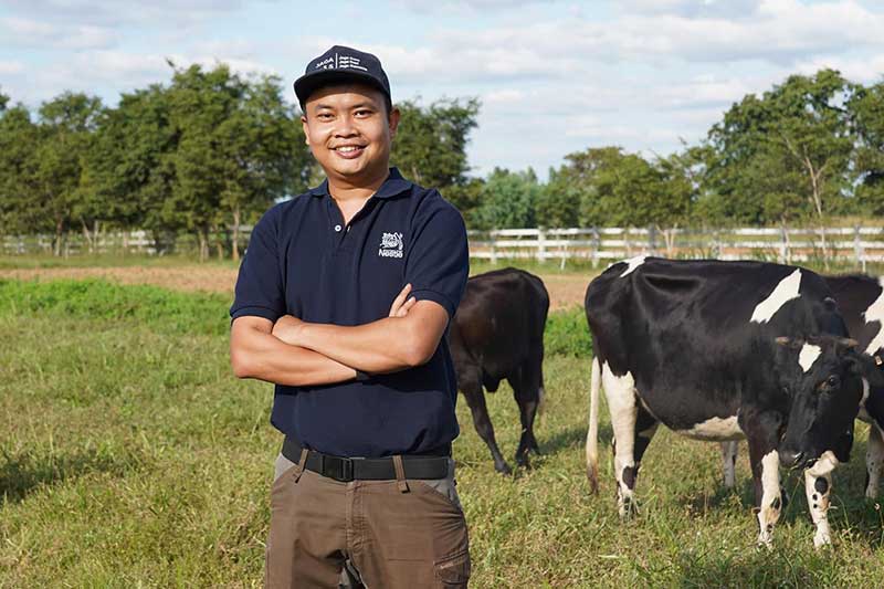 ศิรวัจน์ ปิณฑะดิษ นักวิชาการเกษตร บริษัท เนสท์เล่ (ไทย)