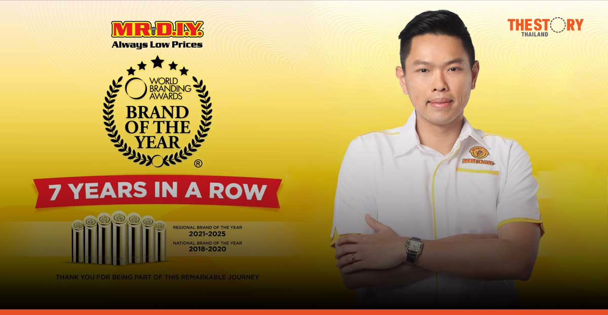 7th consecutive win for MR D.I.Y. at World Branding Awards