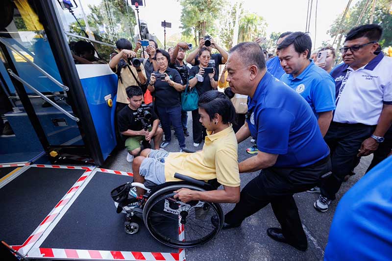 ภูเก็ต ทดลองเดินรถโดยสารไฟฟ้าปรับอากาศ ยกระดับขนส่งสาธารณะ สู่ Smart City