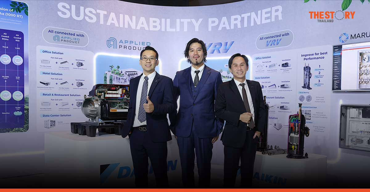 ไดกิ้นตั้งเป้าปี 68 รายได้ 15,000 ล้านบาท เดินหน้าสู่ผู้นำเครื่องปรับอากาศระดับโลก