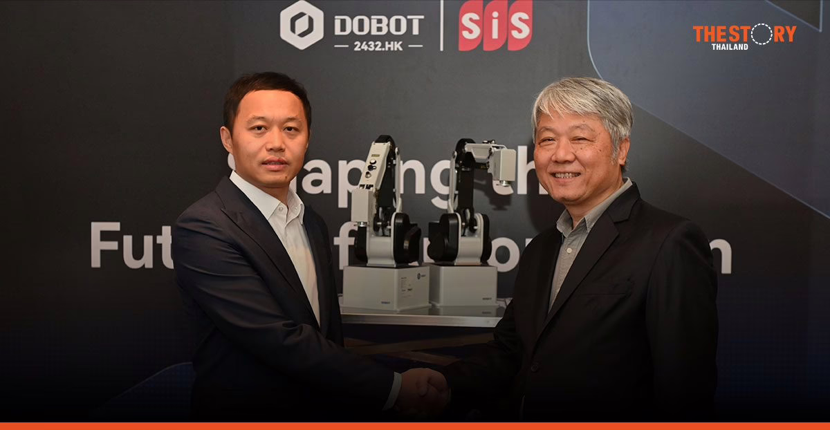SiS จับมือ Dobot บุกตลาดหุ่นยนต์โคบอท รับความต้องการในประเทศโต