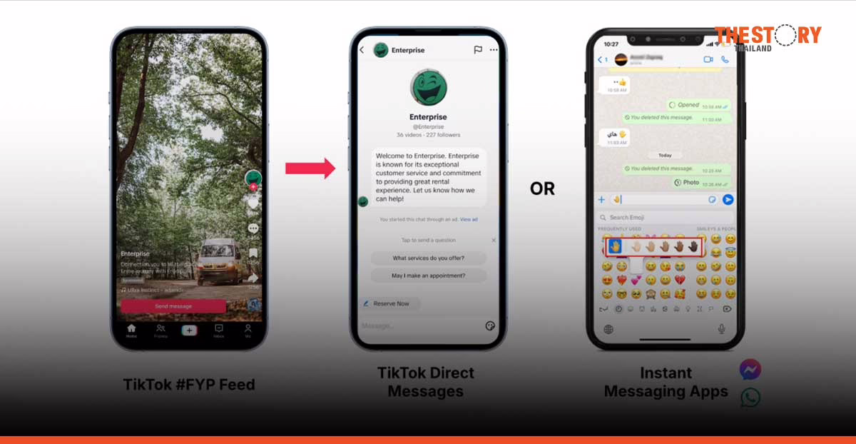 TikTok Messaging Ads เปิดให้บริการแล้ว ในประเทศไทย
