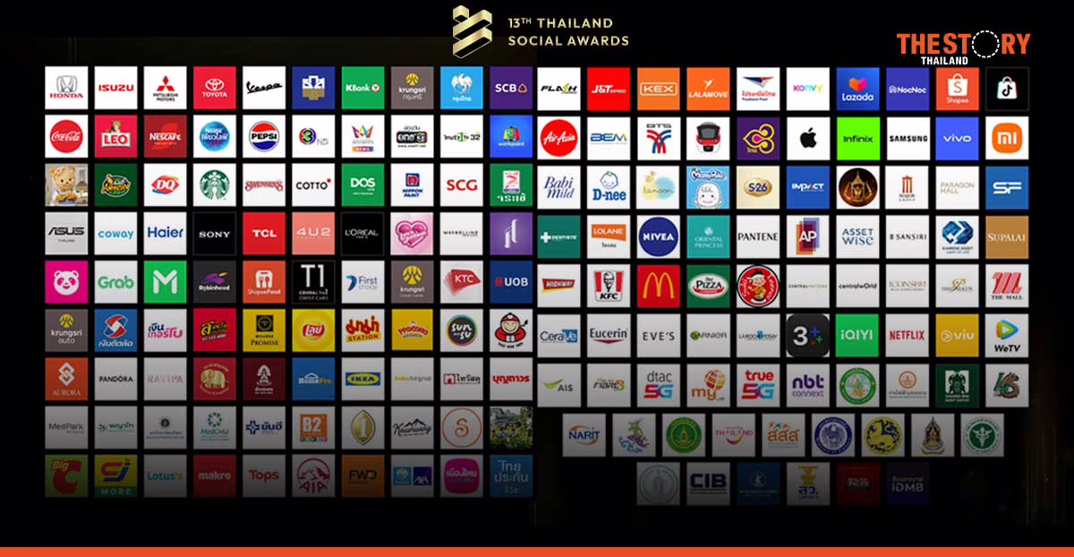 เปิดรายชื่อแบรนด์ และครีเอเตอร์ เข้าชิง Thailand Social Awards ครั้งที่ 13 