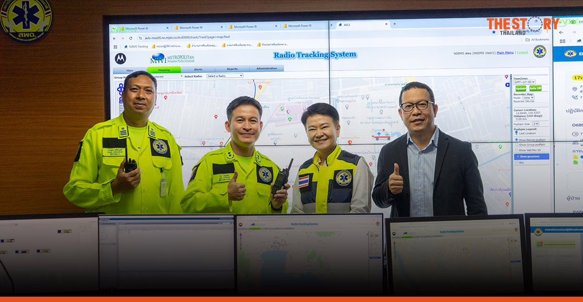 สพฉ. จับมือ สามารถดิจิตอล ยกระดับแพทย์ฉุกเฉินไทยสู่ยุคดิจิทัล ด้วยระบบ DTRS