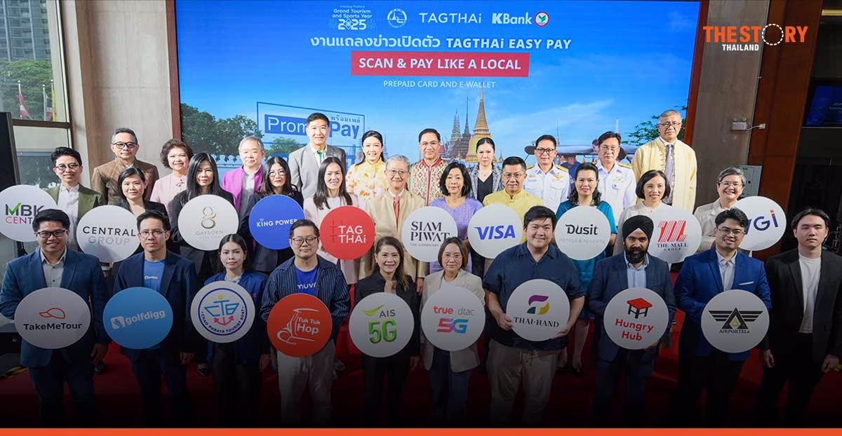 TAT with KBank launches TAGTHAi Easy Pay for tourists
