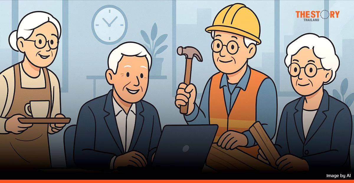 เปิดเทรนด์บุคลากรปี 68 ผู้สูงอายุกำลังกลับมา คนทำงานต้องมั่นอัปสกิล-เพิ่มซอฟต์สกิล