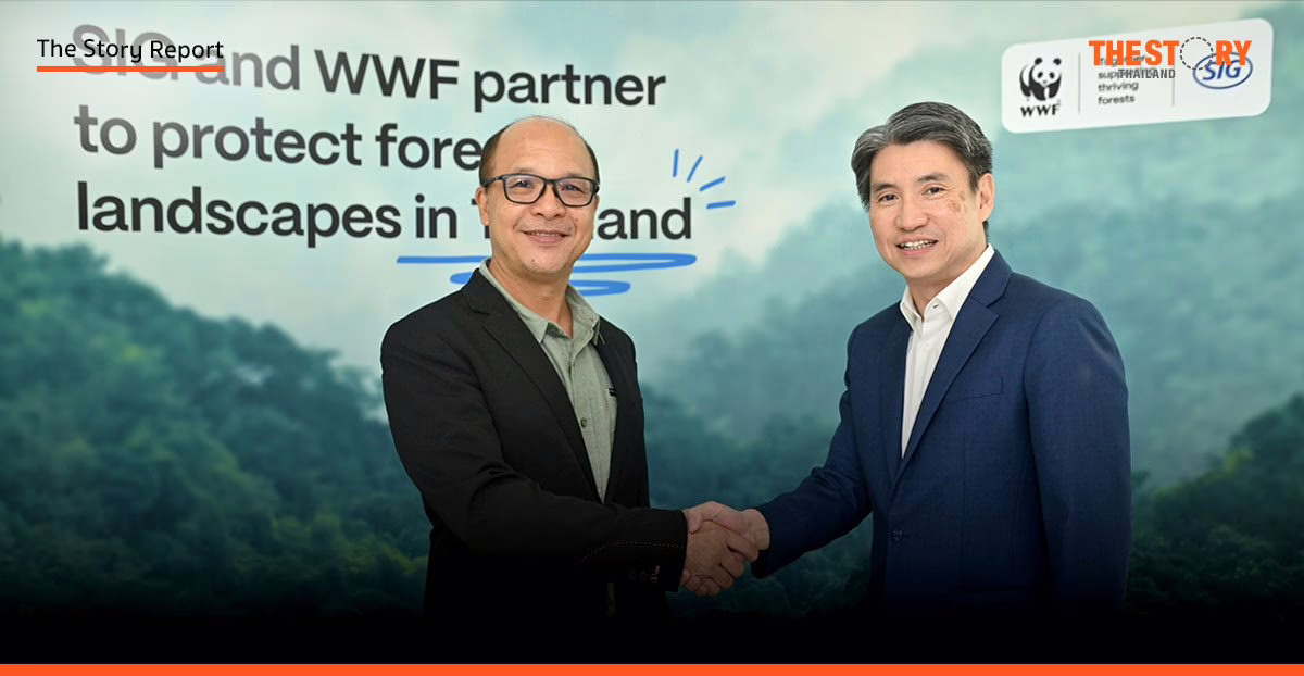 SIG และ WWF ร่วมมือฟื้นฟูระบบนิเวศและพัฒนาชุมชนไทยอย่างยั่งยืน