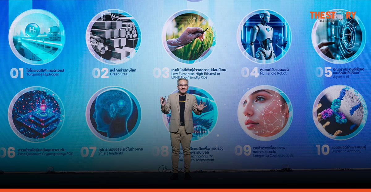 สวทช. เปิดโผ 10 เทคโนโลยีที่น่าจับตามอง 2568 ชู AI-การแพทย์-พลังงานสะอาด