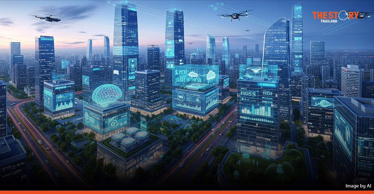 ‘AI พลิกโฉมผังเมือง’ สร้างเมืองอัจฉริยะแห่งอนาคตด้วยข้อมูล