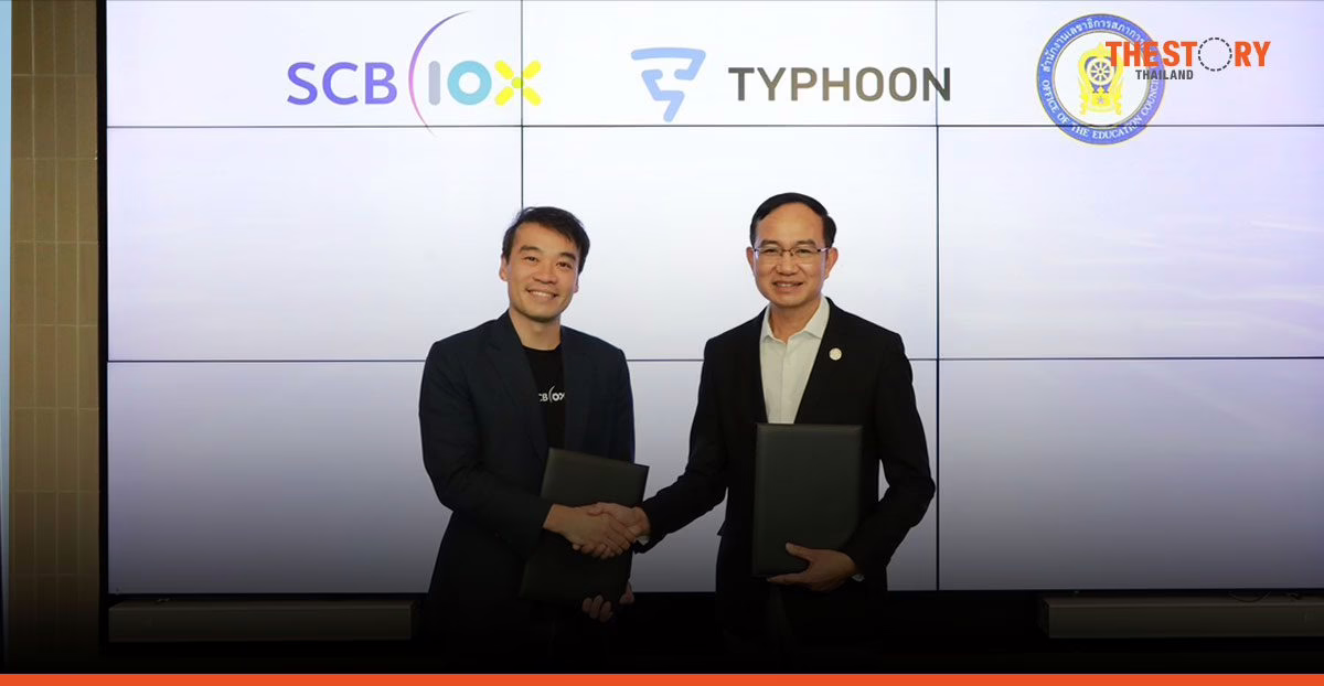 SCB 10X ผนึก สกศ. ส่ง AI ‘Typhoon’ ติวเด็กไทยสู้ศึก PISA