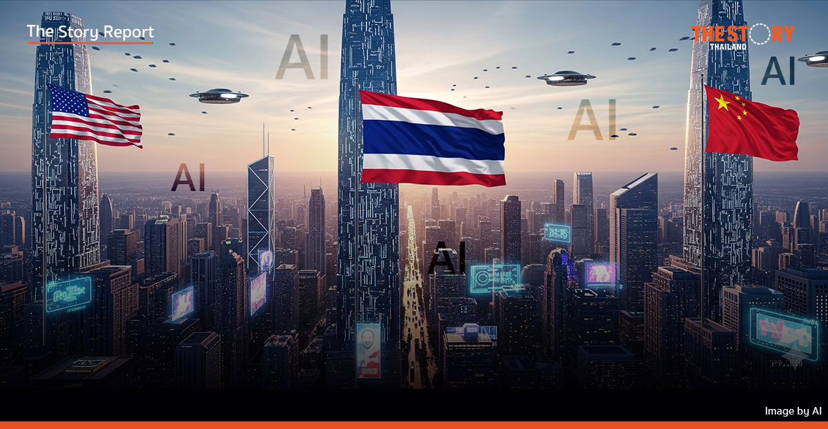 สมรภูมิ AI โลกเปลี่ยนทิศ เมื่อไทยยืนถูกที่ ถูกเวลา ในเกมมหาอำนาจ สหรัฐฯ-จีน