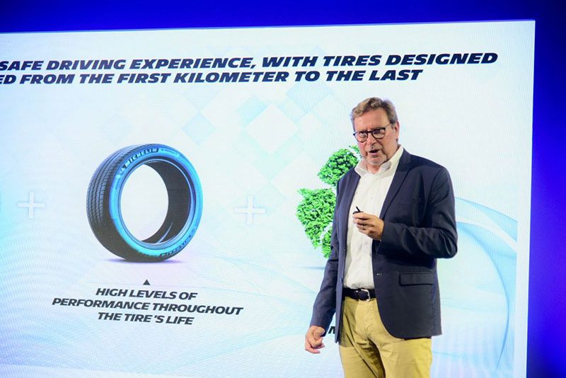 ซีริลล์ โรเฌต์ ผู้อำนวยการฝ่ายนวัตกรรมและการสื่อสารเชิงวิทยาศาสตร์ของมิชลิน