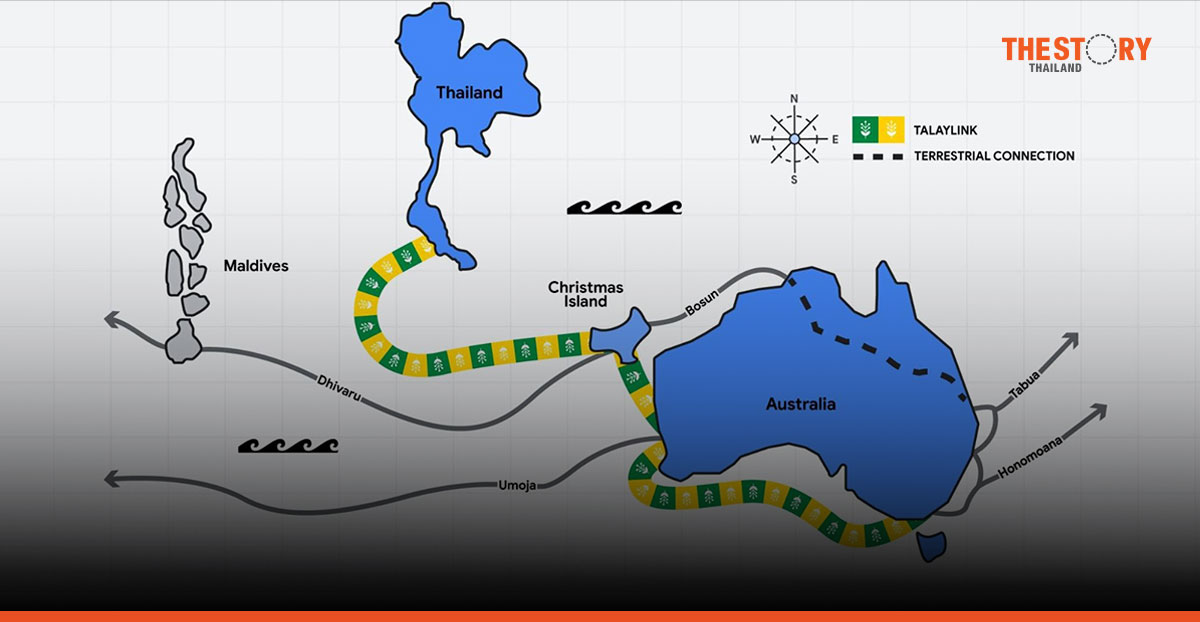 Google unveils ‘TalayLink’ subsea cable, boosting Thai Digital Gateway