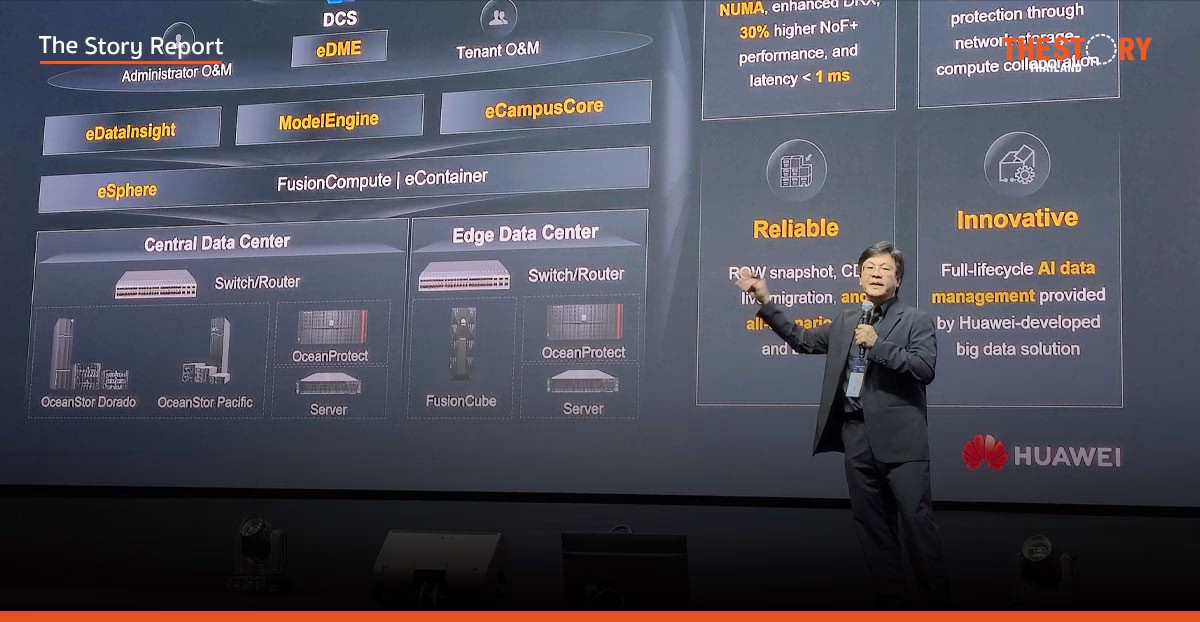 Huawei DCS เปลี่ยน Data Center ยืดหยุ่นเหมือน Lego ด้วย AI