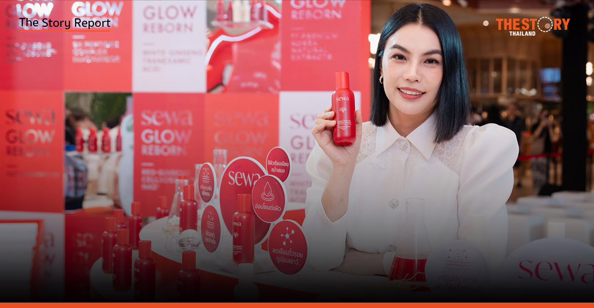 Sewa อัด 50 ล้าน ‘Glow Reborn’ ดึง ‘เจนเย่ เมธิกา’ ชู ‘น้ำตบ AI’ ตั้งเป้า 600 ล้าน