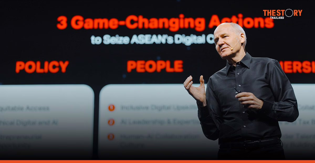 ซิกเว่ เบรกเก้ ชี้ ‘สูตร 3Ps’ พลิกเกมดิจิทัลไทย สู่ผู้นำ AI อาเซียน