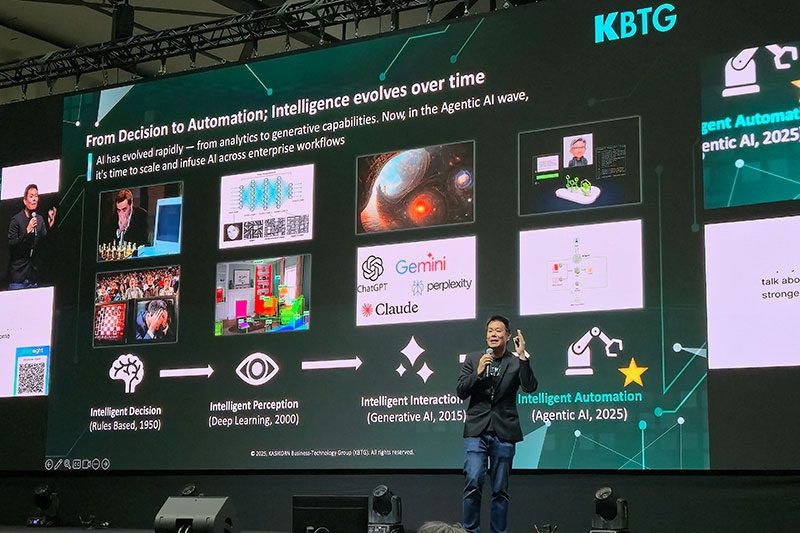 ดร.ทัดพงศ์ พงศ์ถาวรกมล กรรมการผู้จัดการ KBTG 