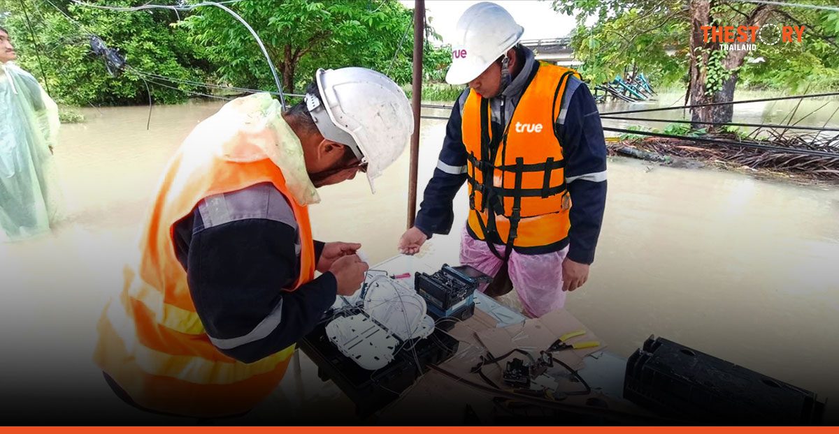 True’s flood response: Hatyai gets free 10GB data and network shield