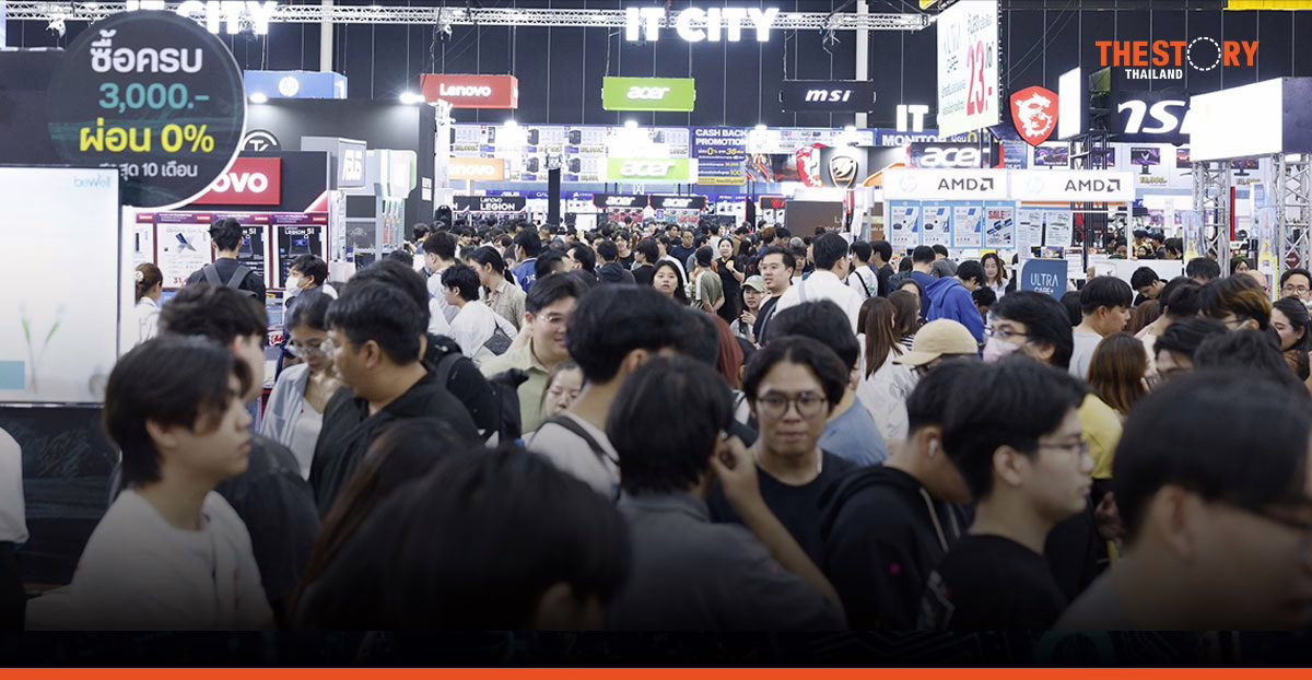 ตลาดไอทีไทยยังแรง COMMART ยอดขายทะลุเป้า ชี้สินค้ากลุ่ม AI และโน้ตบุ๊กขายดีสุด