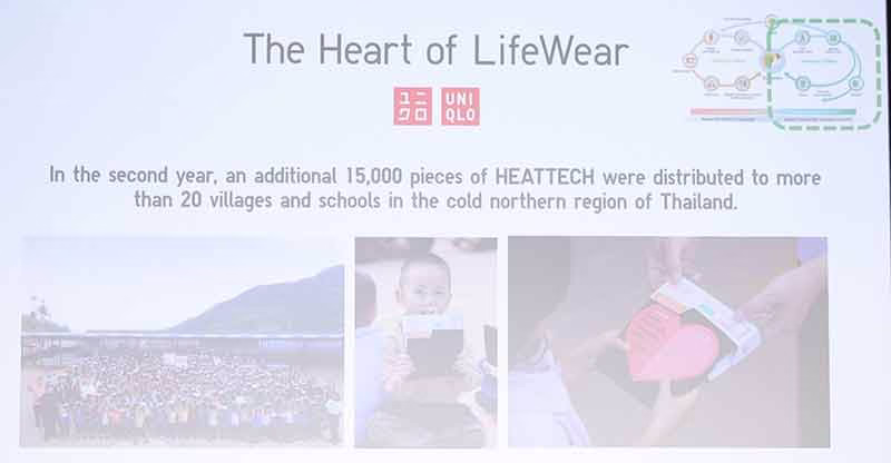 The Heart of LifeWear – ในประเทศไทย