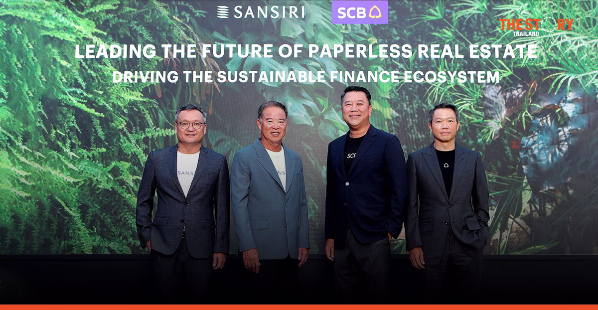 Sansiri, SCB launch Paperless roadmap targeting 70% digitization