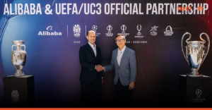 Alibaba จับมือ UEFA นั่งพันธมิตร AI-คลาวด์-อีคอมเมิร์ซ ยิงยาวถึงปี 2576