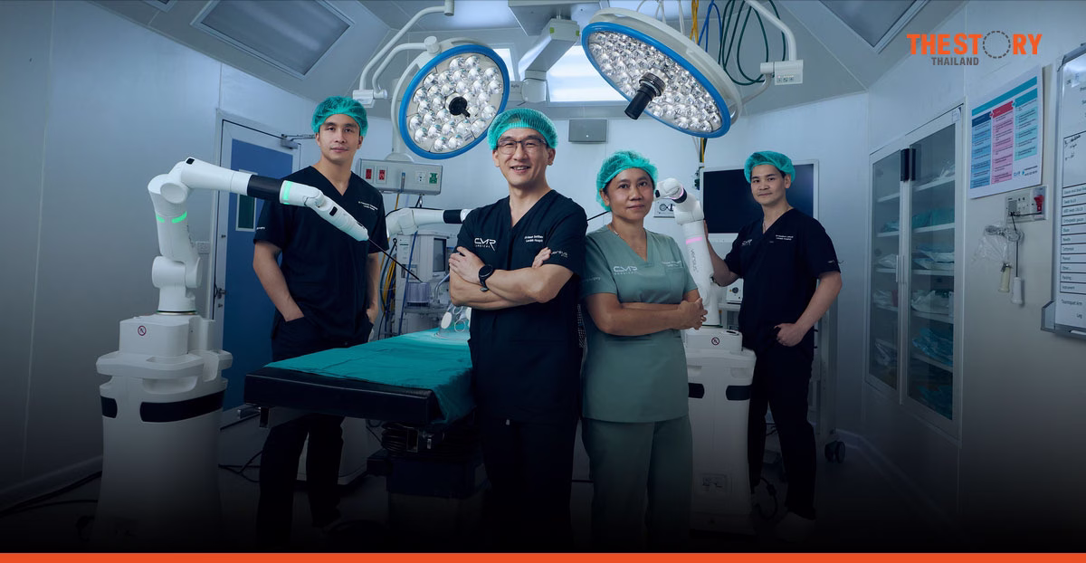 ครั้งแรกในเอเชีย! รพ.เลิดสิน ใช้หุ่นยนต์ ‘Versius Plus’ ช่วยผ่าตัดยืนยันเพศสภาพ