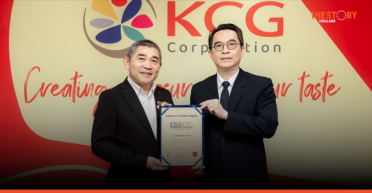 KCG ติดอันดับ ESG100 ต่อเนื่องปีที่ 3 กางกลยุทธ์ความยั่งยืน ขับเคลื่อนองค์กรสู่ระดับภูมิภาค