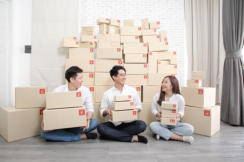 กล่องกระดาษสำหรับขนส่งสินค้า