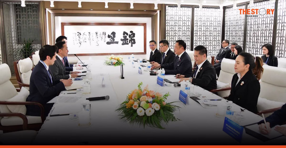 นายกฯ นำทีมพบ 4 ยักษ์ใหญ่เทคโนโลยีจีน ดึงขยายลงทุน EV และ AI ในไทย
