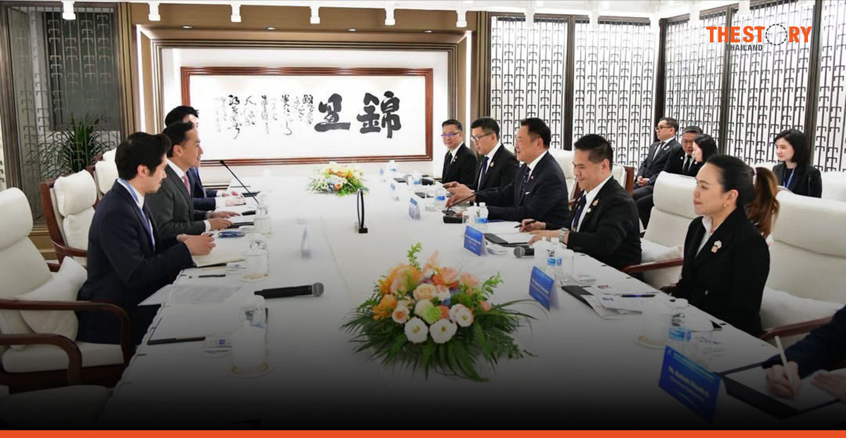 นายกฯ นำทีมพบ 4 ยักษ์ใหญ่เทคโนโลยีจีน ดึงขยายลงทุน EV และ AI ในไทย