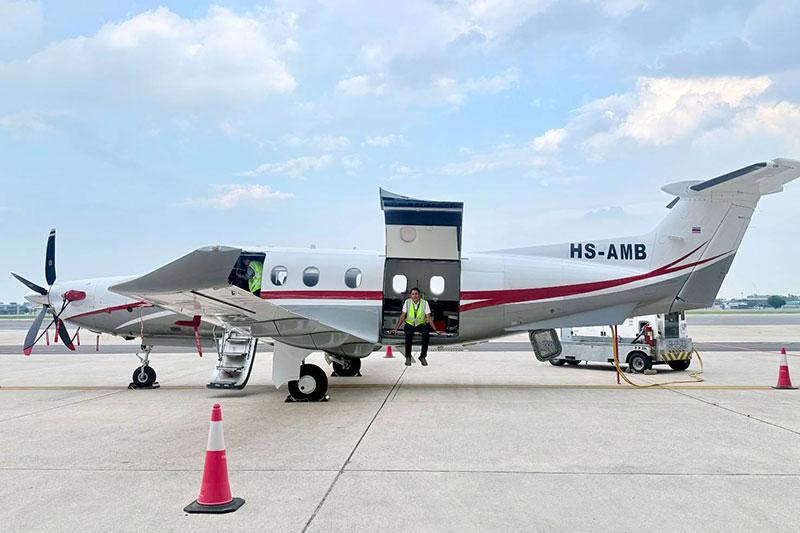 กัปตัน นพ.กรพรหม แสงอร่าม กับภารกิจเหนือผืนฟ้าของเครื่องบินพยาบาล AirAMB เมื่อทุกวินาทีคือความหวังของผู้ป่วย