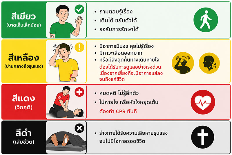 แนะทักษะการแยกแยะผู้ป่วย และอุปกรณ์ใน "กระเป๋าฉุกเฉิน" ที่ต้องมีติดบ้าน