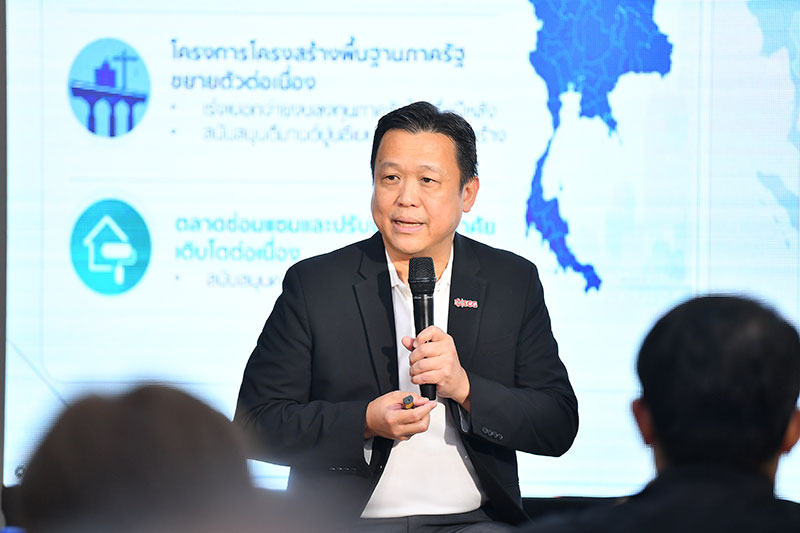 วิโรจน์ รัตนชัยสิทธิ์ ประธานเจ้าหน้าที่บริหารและกรรมการผู้จัดการใหญ่ เอสซีจี ซิเมนต์-ผลิตภัณฑ์ก่อสร้าง