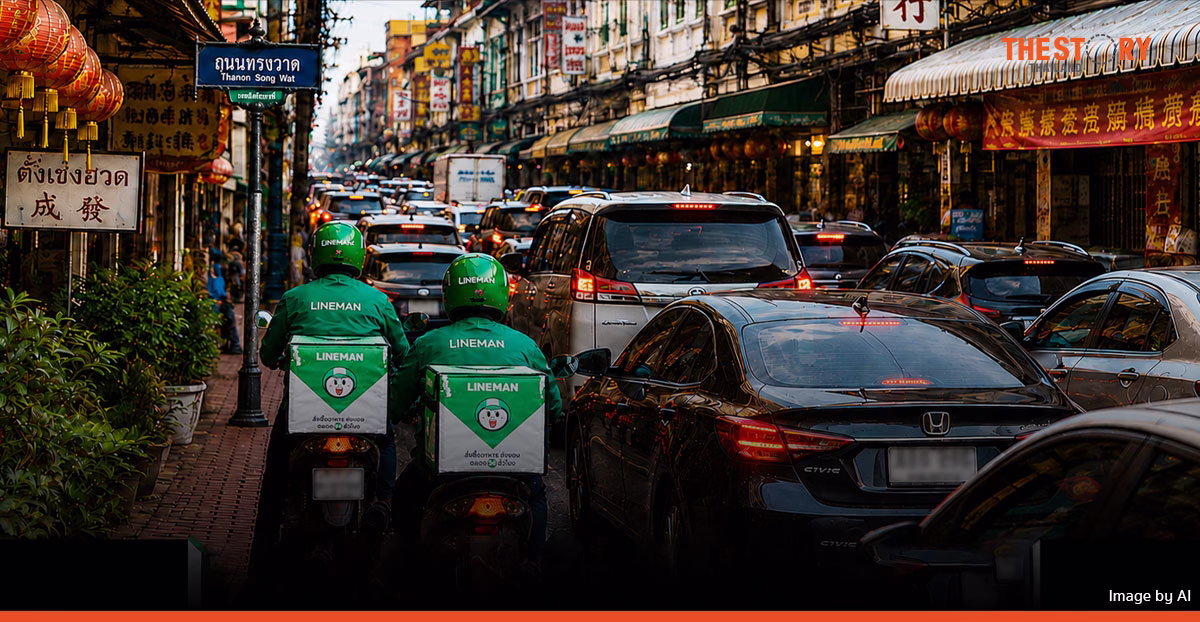LINE MAN Wongnai จัดระเบียบไรเดอร์ทรงวาด หนุนร้านหงส์ สืบสานอาหารไทยอย่างยั่งยืน