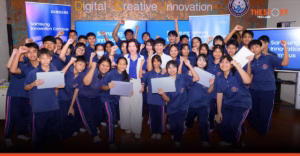 ซัมซุงเปิดห้องเรียนอนาคต ร.ร.พานทองสภาชนูปถัมภ์ ดัน Active Learning เสริมทักษะดิจิทัล-ภัยออนไลน์