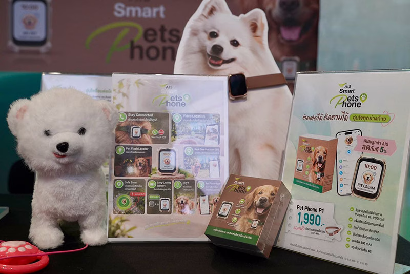 AIS เปิดตัว 'SMART Pets Phone' มี GPS-Video Call ไม่มีรายเดือน ราคา 1,990 บาท